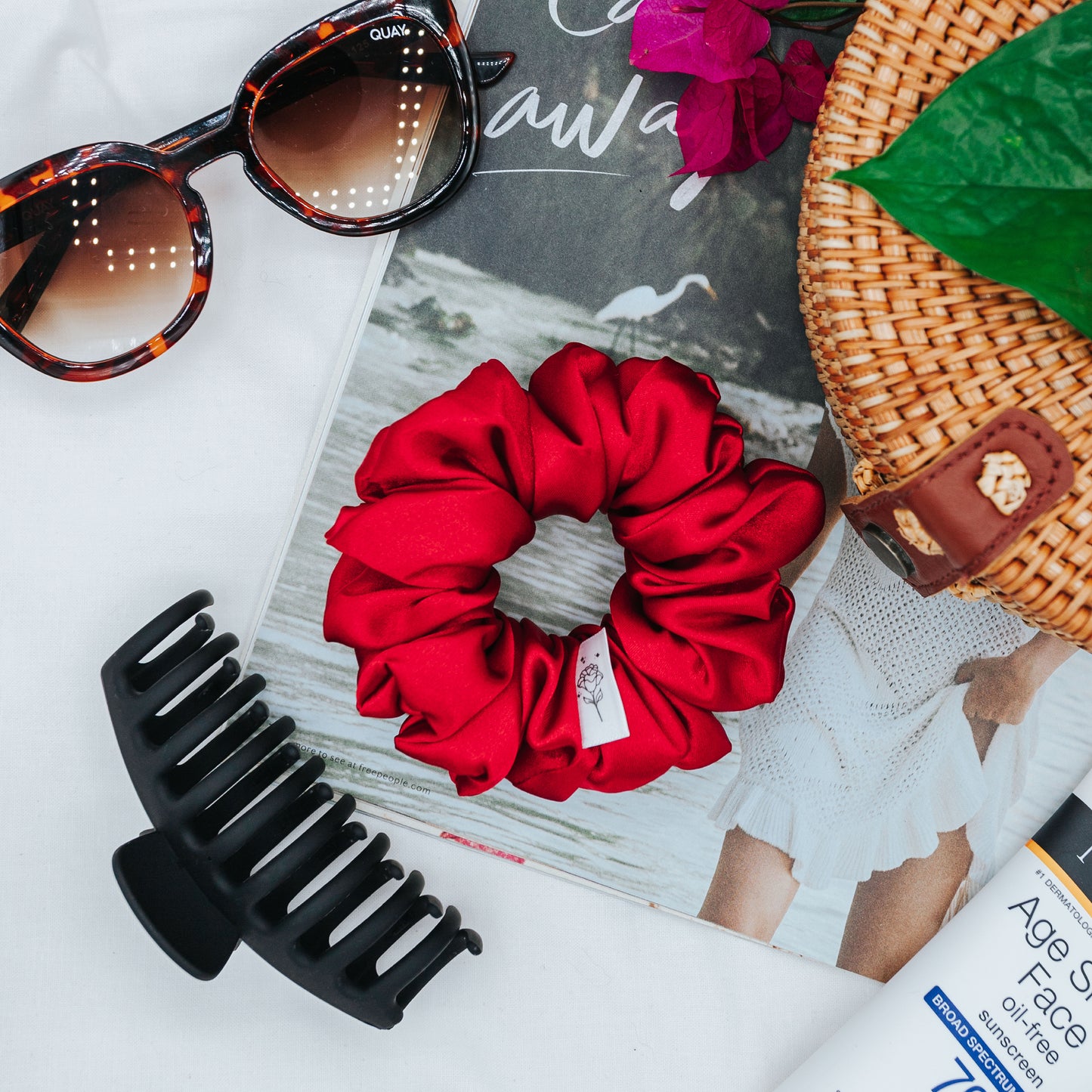 Classic Satin Scrunchie Collection